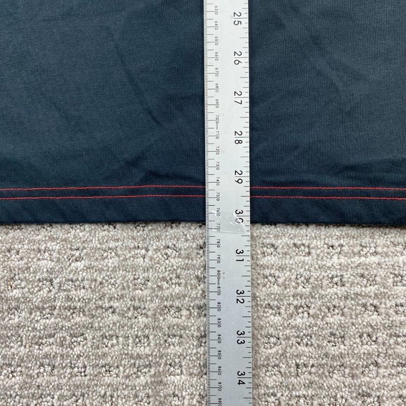 Puma Soccer Germany Polo Shirt Men Large L Black Green White Stripe Casual Sport - Picture 16 of 16